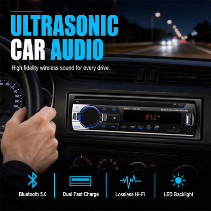 ⏳Limited-time 50% off⏰Bluetooth Car Radio🚗🎵