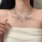 ⏳Limited-time 50% off⏰Sparkling Multi-Layered Pendant Necklace for Women📿💎
