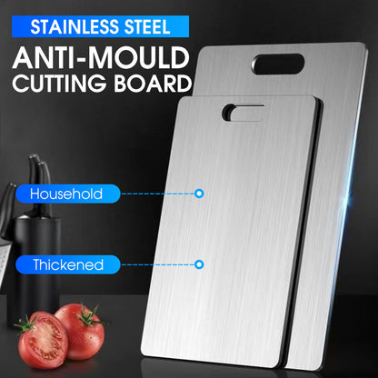 ⏳Limited-time 50% off⏰Stainless Steel Household Thickened Anti-Mould Cutting Board🔪🛡️