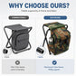 ⏳Limited-time 50% off⏰Portable Folding Chair Backpack 2-in-1 Outdoor Camping Stool🪑🎒