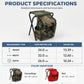 ⏳Limited-time 50% off⏰Portable Folding Chair Backpack 2-in-1 Outdoor Camping Stool🪑🎒