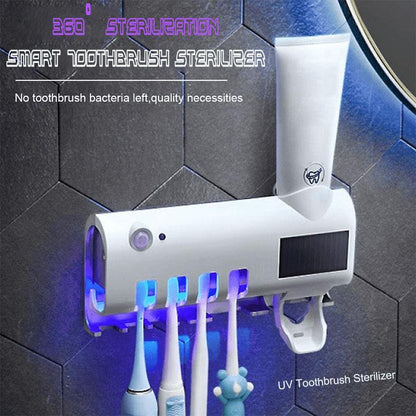 ⏳Limited-time 50% off⏰Wall-Mounted UV Toothbrush Sanitizer & Holder🦷🚿