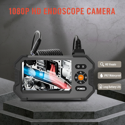 ⏳Limited-time 50% off⏰Portable 1080P HD Endoscope Camera with 4.3" Screen🔍📹