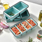 ⏳Limited-time 50% off⏰Silicone Divided Meal Prep Container with Lid🥒🫑🥕