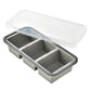 ⏳Limited-time 50% off⏰Silicone Divided Meal Prep Container with Lid🥒🫑🥕