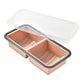 ⏳Limited-time 50% off⏰Silicone Divided Meal Prep Container with Lid🥒🫑🥕