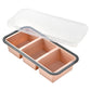 ⏳Limited-time 50% off⏰Silicone Divided Meal Prep Container with Lid🥒🫑🥕