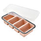 ⏳Limited-time 50% off⏰Silicone Divided Meal Prep Container with Lid🥒🫑🥕