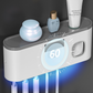 ⏳Limited-time 50% off⏰Hygienic Family Toothbrush Station with UV Light🪥💜