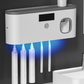 ⏳Limited-time 50% off⏰Hygienic Family Toothbrush Station with UV Light🪥💜