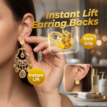 ⏳Limited-time 50% off⏰Supportive Earring Backs for Droopy Ears👂📌