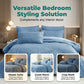 ⏳Limited-time 50% off⏰Solid Color 100% Cotton Bedding 4-Piece Set🛏️