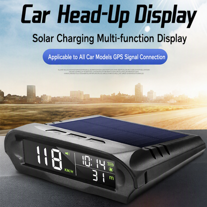 ⏳Limited-time 50% off⏰Solar Car GPS Head-Up Display🚅