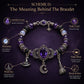 ⏳Limited-time 50% off⏰Gothic Purple Rhinestone Halloween Bracelet🔮💜