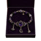 ⏳Limited-time 50% off⏰Gothic Purple Rhinestone Halloween Bracelet🔮💜