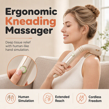 ⏳Limited-time 50% off⏰Cordless Long Handle Massager💆