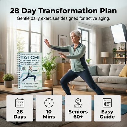 ⏳Limited-time 50% off⏰Wellness Pick | 28-Day Tai Chi Book🧘☯️