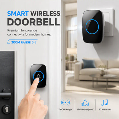 ⏳Limited-time 50% off⏰Long Range Smart Wireless Doorbell🏡🔔📶