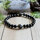 ⏳Limited-time 50% off⏰Elegance Black Obsidian Beaded Bracelet📿⚫