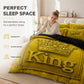 ⏳Limited-time 50% off⏰Modern King Crown 3-Piece Bedding Set🛌