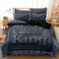 ⏳Limited-time 50% off⏰Modern King Crown 3-Piece Bedding Set🛌