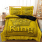 ⏳Limited-time 50% off⏰Modern King Crown 3-Piece Bedding Set🛌
