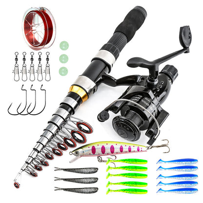 Fish Anywhere Instantly! No-Hassle Telescopic Rod Kit