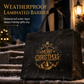 ⏳Limited-time 50% off⏰Black Non‑Woven Christmas Gift Tote Bag‑Gold Foil Reusable Holiday Packaging Bag🎄🛍️
