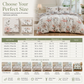 ⏳🔥LIMITED-TIME 50% OFF! ⏰All Season Brushed Floral Bedding Set 2 or 3 Piece Duvet Cover and Pillowcase Set🌿