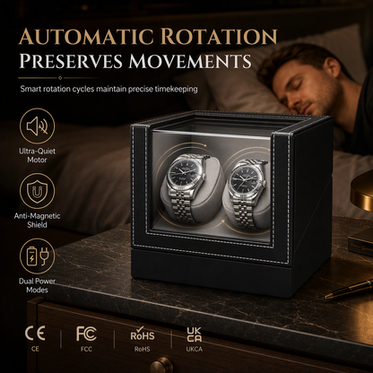 ⏳Limited-time 50% off⏰Automatic Watch Winder Box for Mechanical Watches⌚🔄