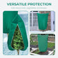 ⏳Limited-time 50% off⏰Freeze Protection Winter Plant Cover with Zipper & Drawsting🌱🛡️