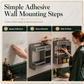 ⏳Limited-time 50% off⏰No-Drill Wall-Mounted Kitchen Spice Rack and Seasoning Organizer Box with Condiment Jars and Spoons🧂🏠