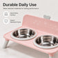 🐾 Save 50%! 🥣 Elevated Pet Bowls – Detachable & double‑bowl design ✨