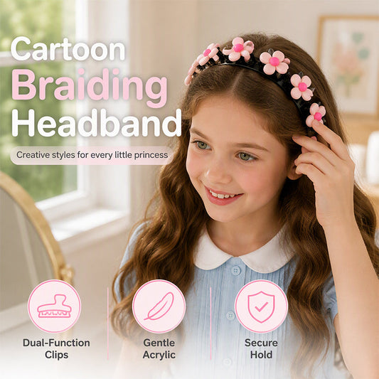 ⏳Limited-time 50% off⏰Cute Cartoon Hairband for Girls🎀🌺