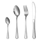 ⏳Limited-time 50% off⏰4-Piece Stainless Steel Flatware Set🍴🥄