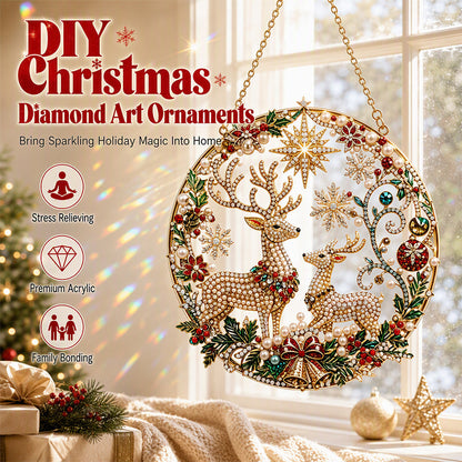 ⏳Limited-time 50% off⏰Christmas Pearl Art DIY Kit for Adults – Handmade Holiday Ornament Craft Set🎄🎁💠