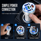 ⏳Limited-time 50% off⏰40W 8 in 1 Fast Car Adapter with Digital Voltage Display 4 USB and 4 PD Ports🚗⚡️