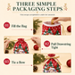⏳Limited-time 50% off⏰Christmas Drawstring Gift Bags with Ribbon (50 Pcs)🎄🎁