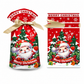 ⏳Limited-time 50% off⏰Christmas Drawstring Gift Bags with Ribbon (50 Pcs)🎄🎁