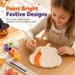 ⏳Limited-time 50% off⏰Craft Your Own Pumpkin Instantly! No-Fuss Wood DIY Kit🎃✨🖌️
