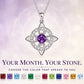 ⏳Limited-time 50% off⏰Celtic Knot Birthstone Necklace☘️📿