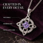 ⏳Limited-time 50% off⏰Celtic Knot Birthstone Necklace☘️📿