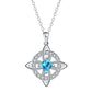 ⏳Limited-time 50% off⏰Celtic Knot Birthstone Necklace☘️📿