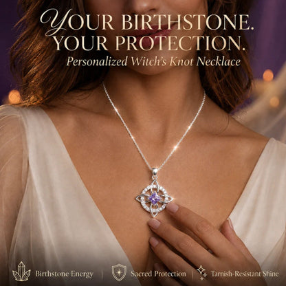 ⏳Limited-time 50% off⏰Celtic Knot Birthstone Necklace☘️📿