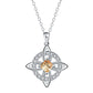 ⏳Limited-time 50% off⏰Celtic Knot Birthstone Necklace☘️📿