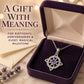 ⏳Limited-time 50% off⏰Celtic Knot Birthstone Necklace☘️📿