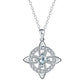 ⏳Limited-time 50% off⏰Celtic Knot Birthstone Necklace☘️📿