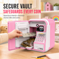 ⏳Limited-time 50% off⏰Electronic Kids ATM Money Saving Box – Smart Piggy Bank with Simulated Fingerprint Unlock, Automatic Bill Roll-In Feeder & Secure Vault Chamber – Interactive Savings Fun for Kids🏧💷