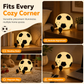 ⏳Limited-time 50% off⏰Rechargeable Soccer Night Lights – Soft Glow, Tap Control, Kid-Safe⚽💡