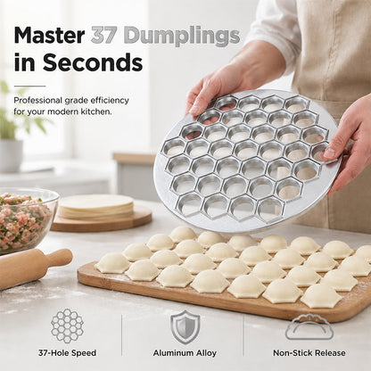 ⏳Limited-time 50% off⏰37-Hole Quick Dumpling Maker – Make 37 Dumplings at Once🥟🫕